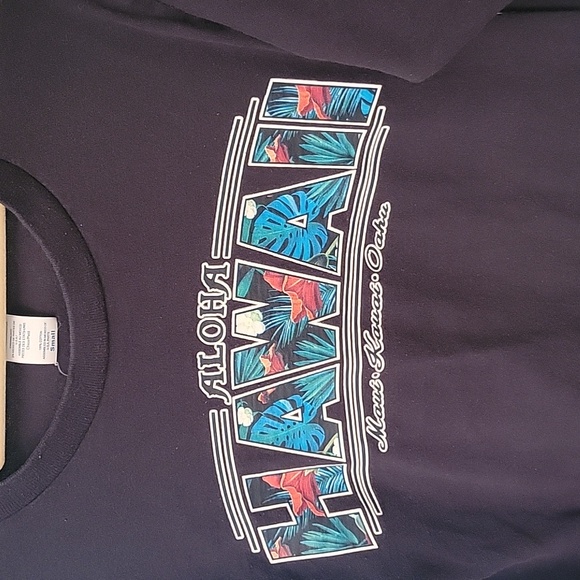 Vintage Women's Sun International Hawaii Long Sleeved Graphic Tee Size Small - Picture 2 of 9